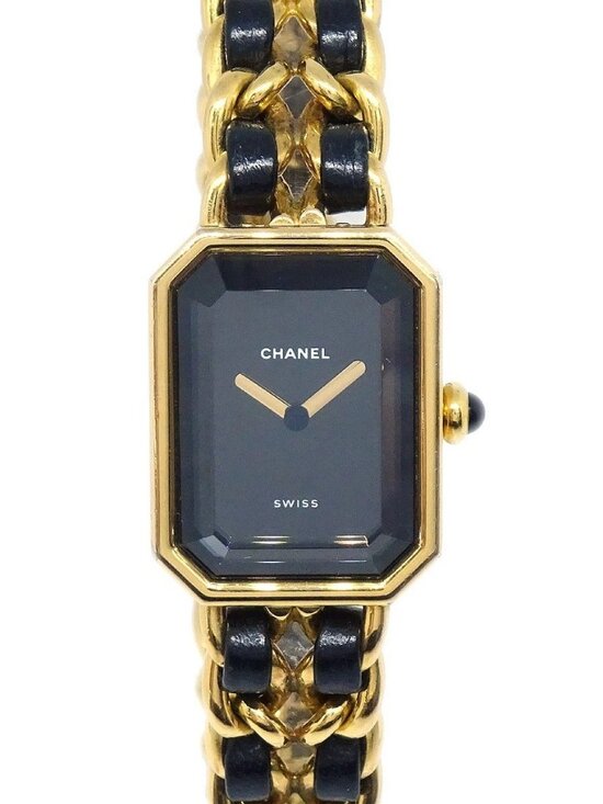Chanel Premiere Watch Gold #XL E.C main image 6